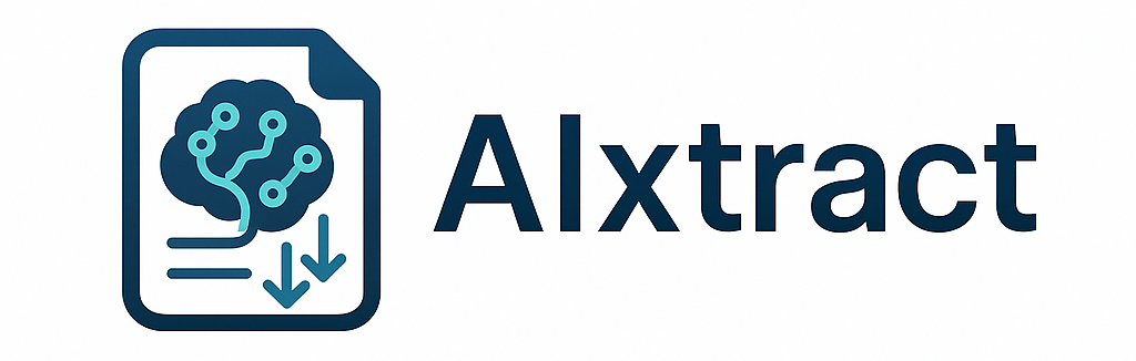 AIxtract – Extract data from PDF with AI